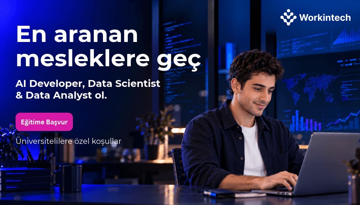 Aranan meslekler AI Developer ve Data Scientist… ilan görseli