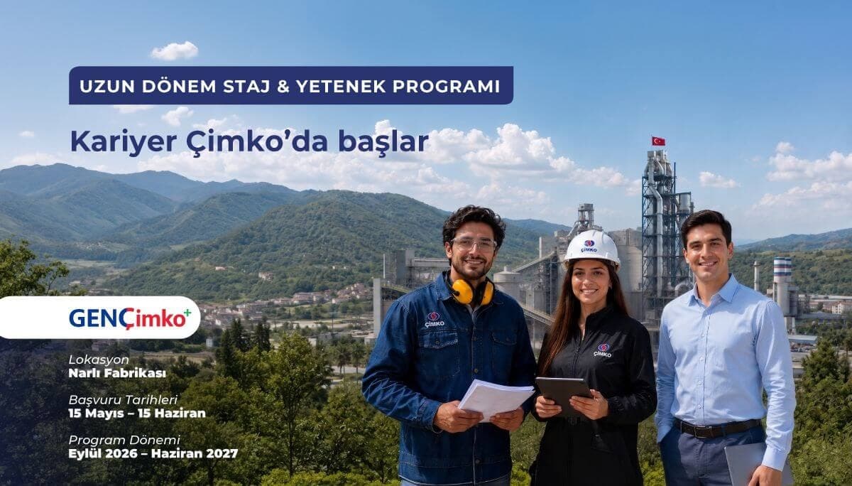 GENÇimko+ Uzun Dönem Staj ve Yetenek Programı ilan görseli