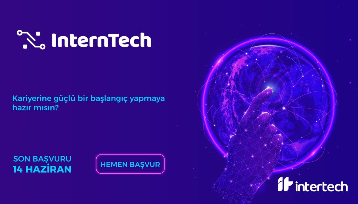 InternTech Staj Programı ilan görseli